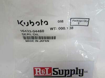 Genuine Kubota Oil Seal Part # 16433-04460 for sale online