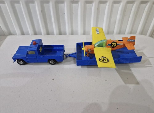 Corgi Toys Land Rover 109 WB And plane nipper mark 3 iii Trailer