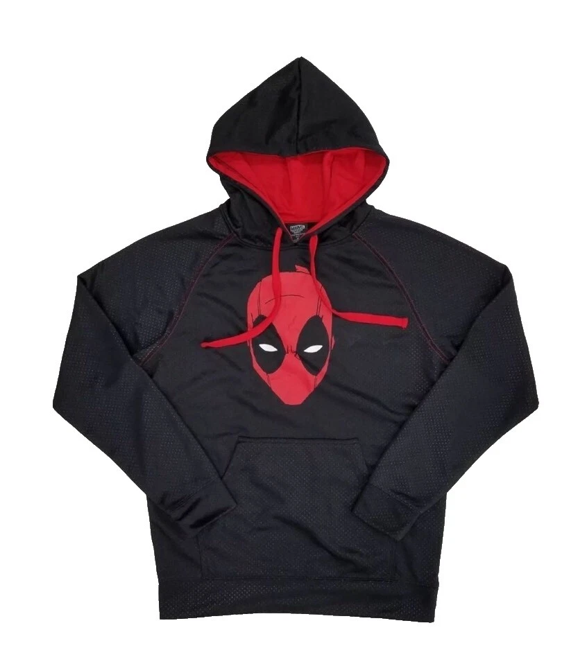 Sudaderas con capucha Marvel negras para hombre