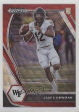 2021 Panini Prizm Draft Picks Ruby Wave Prizm Jamie Newman #135 0t2