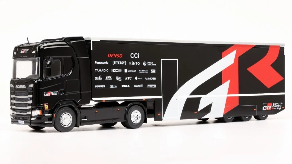 Camion Eligor 1/43 Scania Série R Highline Frigo Robin Chatelain – Blanc – Occasion