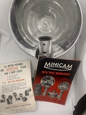 Vintage Minicam Synchron Flash Unit with Accessories - Rare