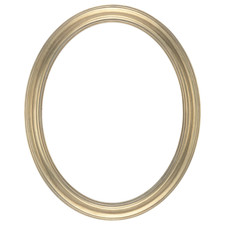 Stein Design Oval Frames - Hand-Finished Open-Back Oval Frames For Canvas Does