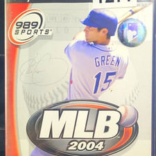 989 Sports MLB 2004 Sony PlayStation 2 PS2 (2004) E NTSC-U/C Manual