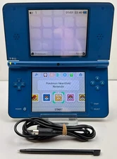 Nintendo DSi LL XL Blue Console Japanese Region Free 8GB Games