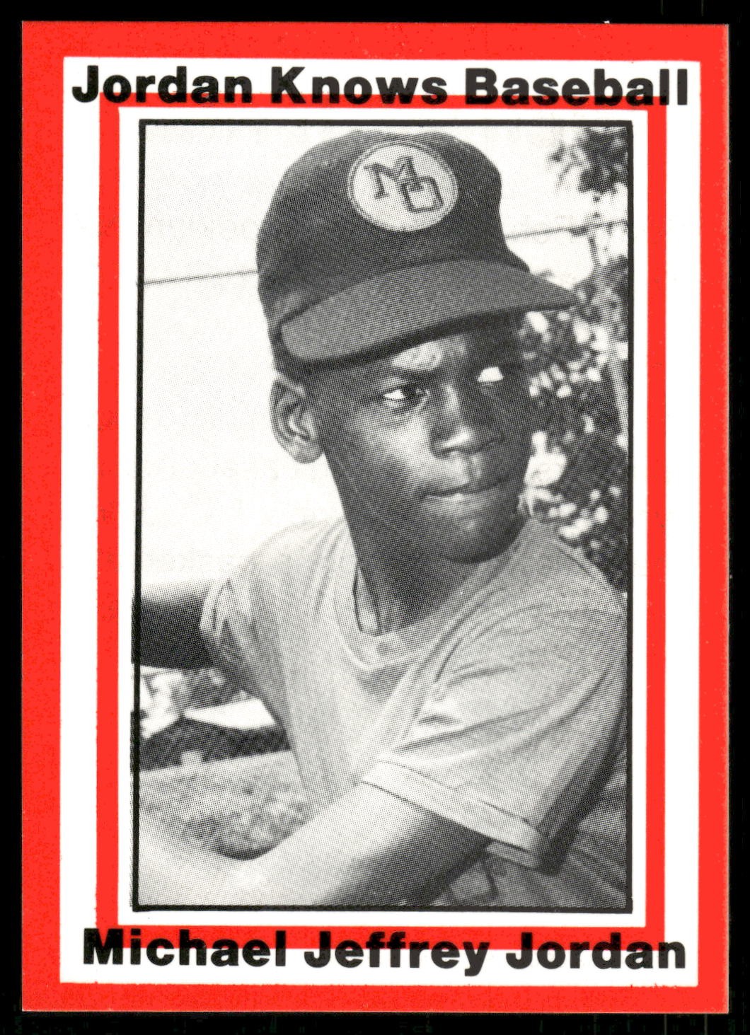Jordan Knows #000 Michael Jeffrey Jordan Chicago Bulls HOF NBA Basketball Card