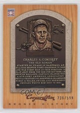 2012 Panini Cooperstown Bronze History /599 Charlie Comiskey Charles #23 HOF 0w7