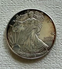2016 American Silver Eagle 1oz Fine Silver TONED