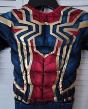 Marvel SPIDERMAN Avengers Endgame Iron Spider Man Costume child Size