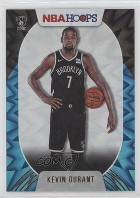 2020-21 Panini NBA Hoops Teal Explosion Kevin Durant #189 0f8t