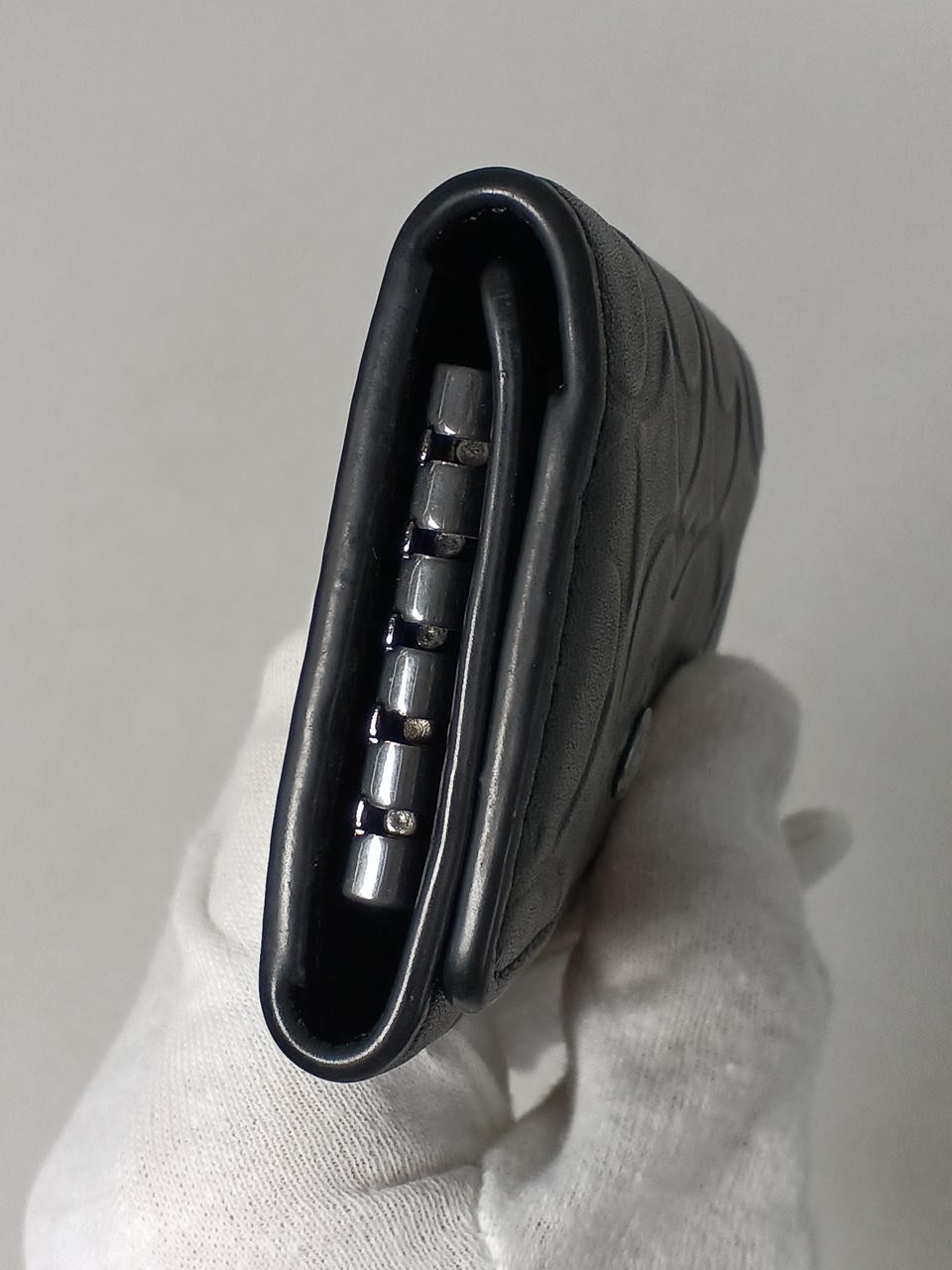 5 Ring Leather Key Case Model Number Signature BL… - image 4