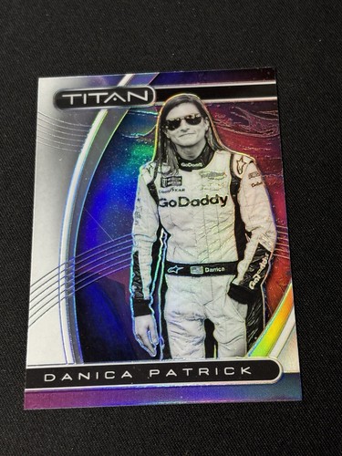 Danica Patrick [Autograph] #15 2021 Panini Chronicles NASCAR Titan card