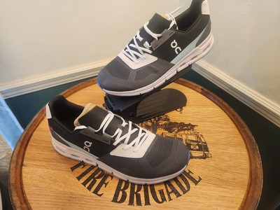 ON CLOUDRIFT Men's WHITE/Blue Athletic Training Running Walking