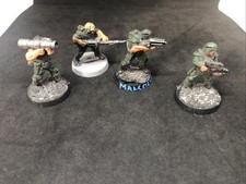 Grenadier Models Future Warriors Troopers With Heavy Weapons 28mm Metal