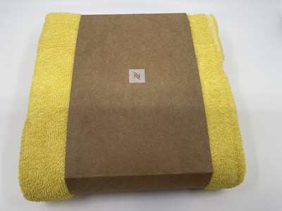 NESPRESSO ''Beach Towel Yuzu'' Strandtuch * Handtuch * Gelb, 150 x 100cm *NEU*