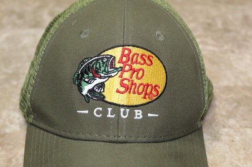 Gorra Bass Pro Shops Club Snapback Trucker verde oliva malla ajustable - Imagen 3 de 6