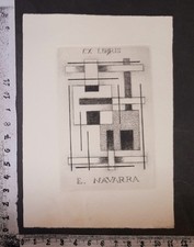 WUNDERKAMMER PL EXLIBRIS 306 - " ASTRATTISMO " - * ALDO GALLI * - C