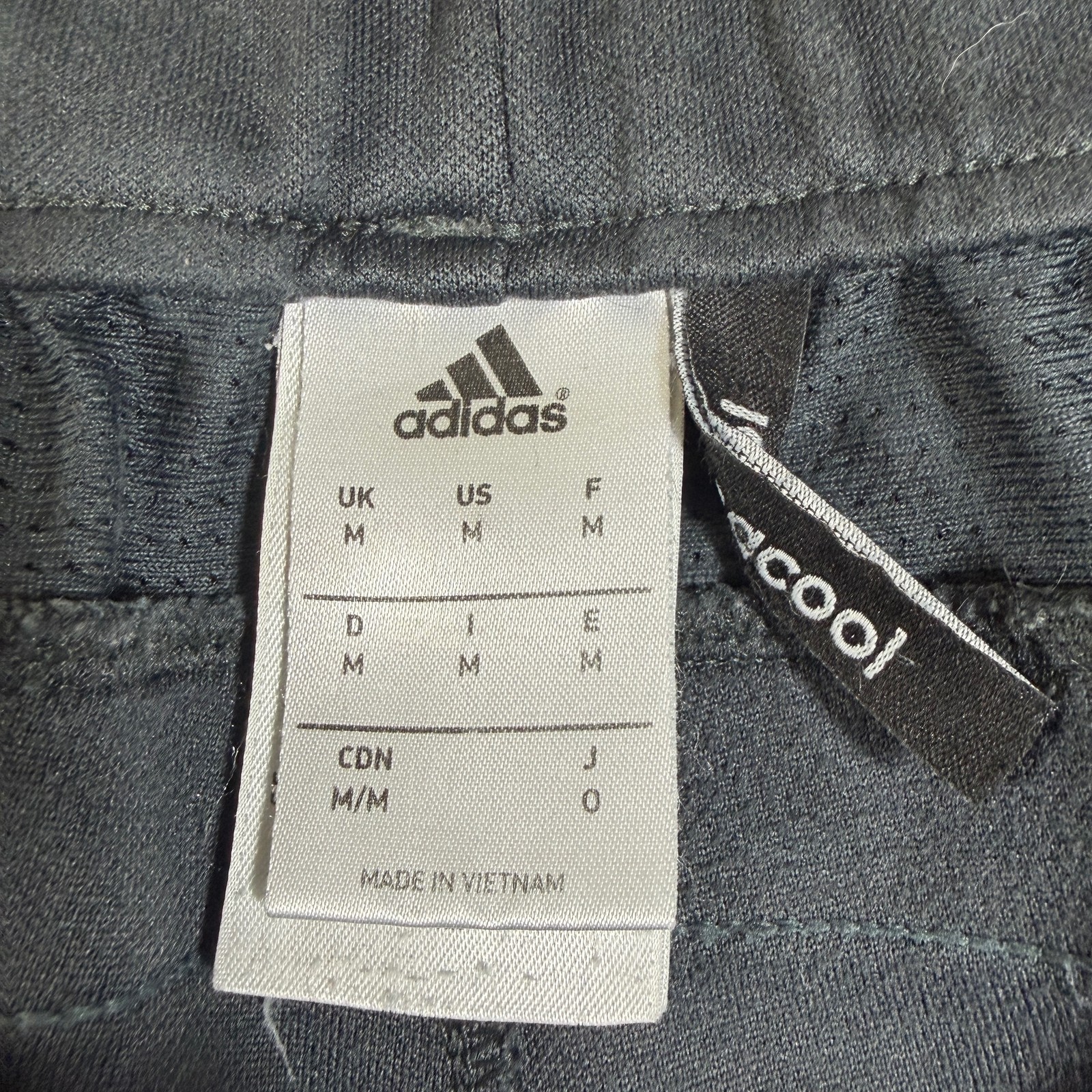 Adidas Track Jogger Mens M Black 3 Stripe Zip Pockets Tapered Athletic Zip Ankle thumbnail 4