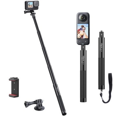 Ulanzi 81Cm Selfie Stick Action Camera Selfie Stick, Invisible 1/4-Inch Screw, _