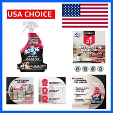 Effective Ultra Pet Carpet Cleaner Spray, 32oz   Anti-Stain  Safe for Pets