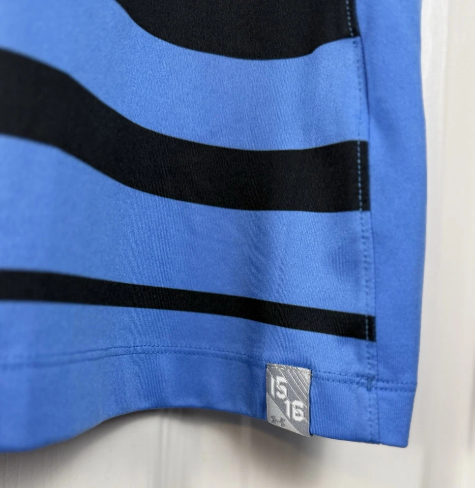 Camiseta visitante Tottenham Hotspur AIA para hombre 2XL Under Armour azul Eriksen #23 usada en excelente estado Foto 4 de 4
