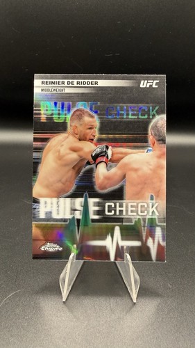 2026 Topps Chrome UFC Reinier De Ridder SP Pulse Check #PC-8