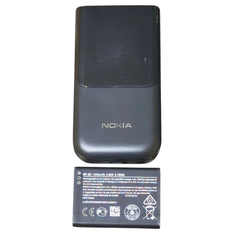 Nokia 2720 Flip Phone Dual SIM 4GB 512MB 2MP Cell Phone 4G LTE TA-1170 - Image 2 of 4