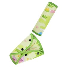 Kids Seat Straps Cover Pad Green
