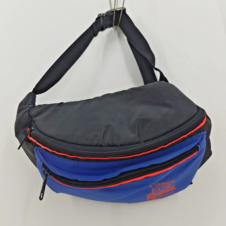 Canon EOS REBEL Fanny Pack Case Carry Supply Waist Bag 2 Zipper - Image 2 of 4