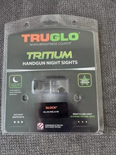 TruGlo Tritium Night Sights for Glock 42, 43, 43X, & 48 TG231G1A