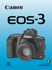 Canon EOS 3 Camera User Owner Instruction Manual