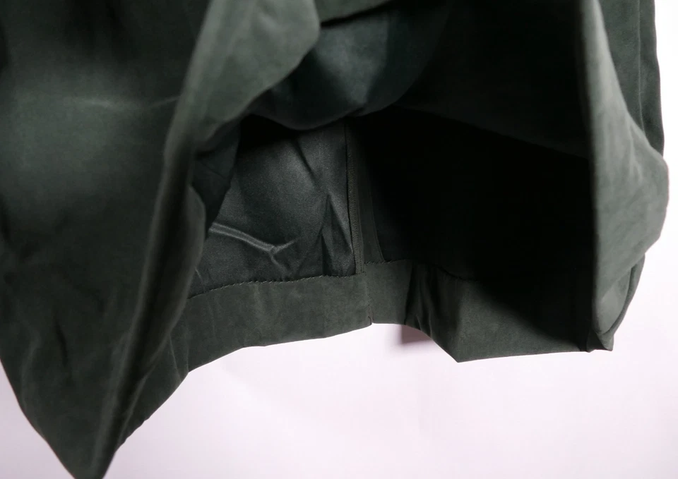 Falda midi elástica de gamuza sintética Van Heusen para mujer talla 16 verde vaquera occidental Foto 2 de 4