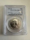 1961-D Benjamin Franklin Half Dollar PCGS MS64fbl