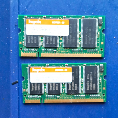 Hynix 512MB (2x256MB) DDR1 SDRAM SO-DIMM PC2700S 200-Pin CL2.5 317435-001