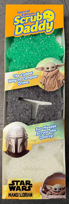 Star Wars Mandalorian Special Edition Scrub Daddy 3 Pack  NIB FACTORY SEALED!!!!