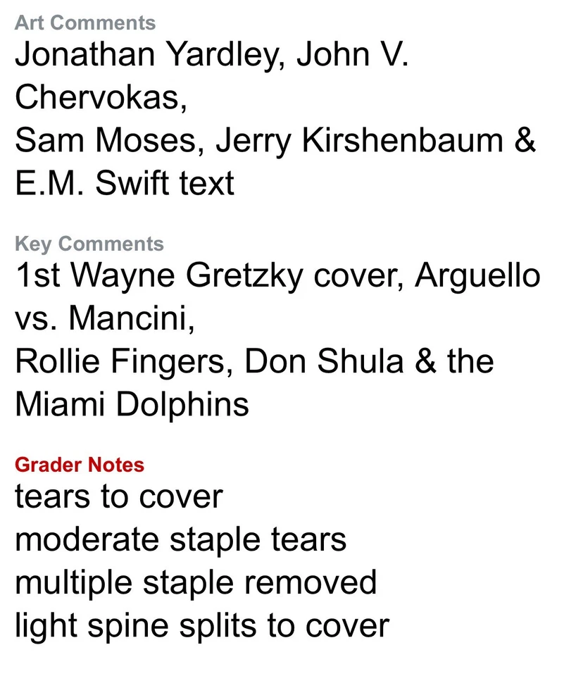 1981 Sports Illustrated Wayne Gretzky Newsstand CGC 3.5 First Cover FC 1st - Image 2 of 3