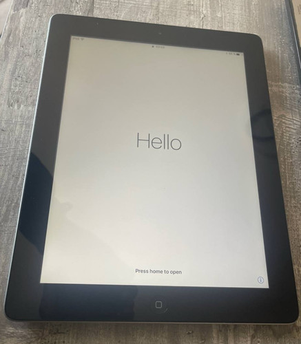 TOP Zustand: Apple iPad 4 (A1458) 9,7" Retina Display - Wi-Fi - Silber - Zurückg