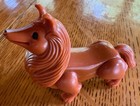 VINTAGE 1981 PLAYSKOOL LIL PLAYMATES FARM BROWN COLLIE DOG FIGURE-POSEABLE — photo 2