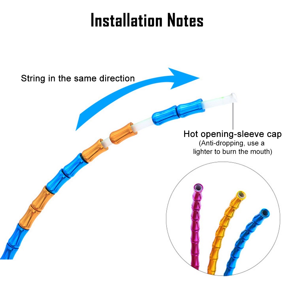 MTB Road Bicycle Brake Housing Bike Brake Cable Set Shift Housing Aluminum Links