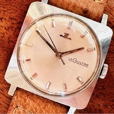 Jaeger LeCoultre Watch, Square Gentleman’s Caliber K885, Circa 1970, Serviced.