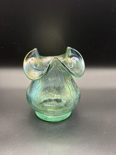 Fenton Opalescent Sea Mist Vase