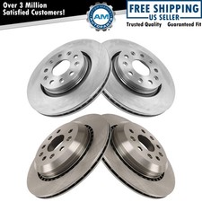 Front & Rear Brake Rotors Set Fits 20-24 Jeep Gladiator 21-24 Wrangler