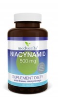 (Einheit/0,13€) Medverita Niacinamid 500 Mg 100 Kapseln D/S