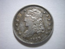 SBC20 USA 1835 silver Capped Bust half dime