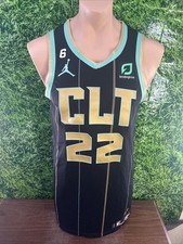 2022 Charlotte Hornets Basketball #22 Xavier Sneed City Edition Mint Jersey 48+6