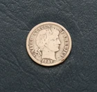1907 S BARBER SILVER DIME  *VERY GOOD DETAILS*