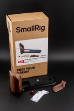 SmallRig Wooden Handgrip for for FUJIFILM GFX100RF L-Shape Mount Plate