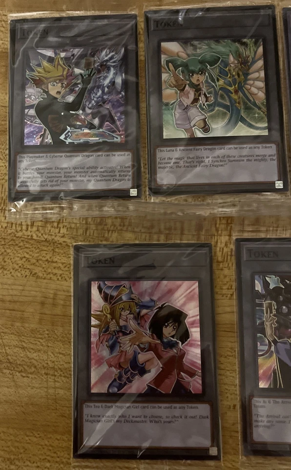 7 sealed Token Cards MTG 1st edition Yugioh Supreme darkness,  Alliance Insight - Image 3 of 4