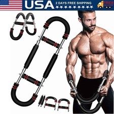 Shaker Twister Arm Trainer, Adjustable Power Twister Bar Chest Shoulder Workout