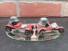 2x 1969 Redline Hot Wheels Red Baron - Hong Kong *Parts/Restoration Projects